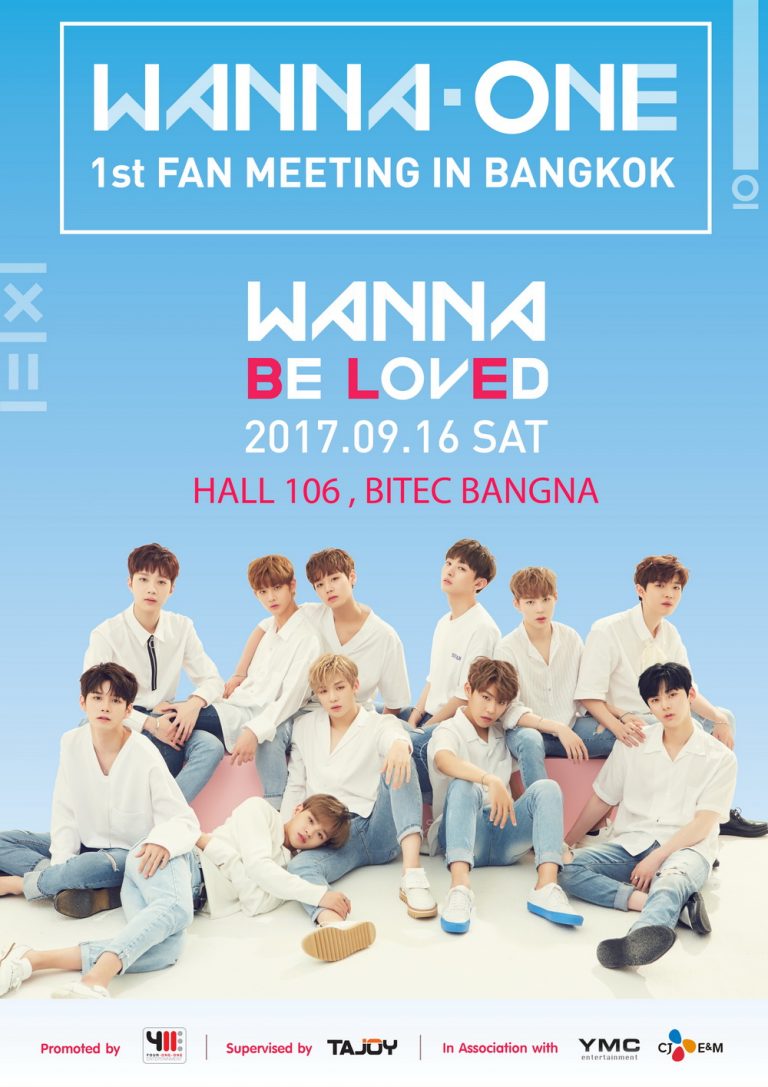 [Final Poster] WANNA ONE 1st Fan Meeting in Bangkok - WANNA Be LovEd