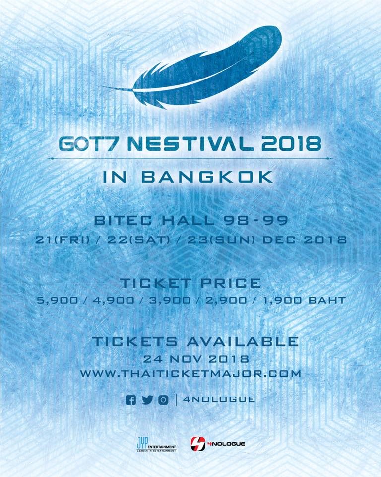 GOT7 NESTIVAL 2018 IN BANGKOK 01