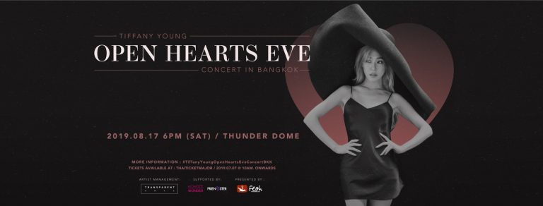 [Cover Page] TIFFANY YOUNG OPEN HEARTS EVE CONCERT IN BANGKOK