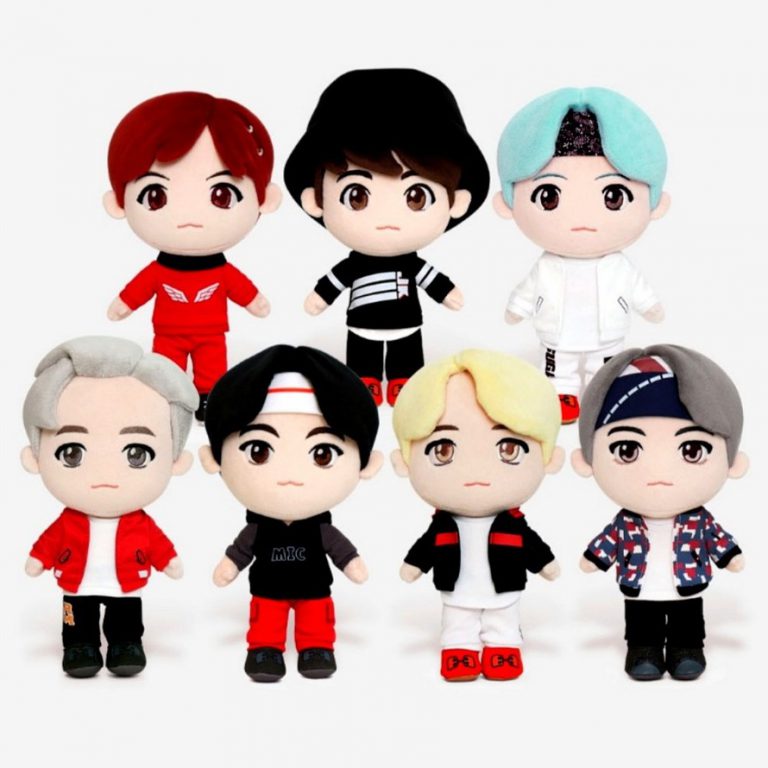 01.ตุ๊กตา TinyTAN MIC DROP Plush Toy, Doll