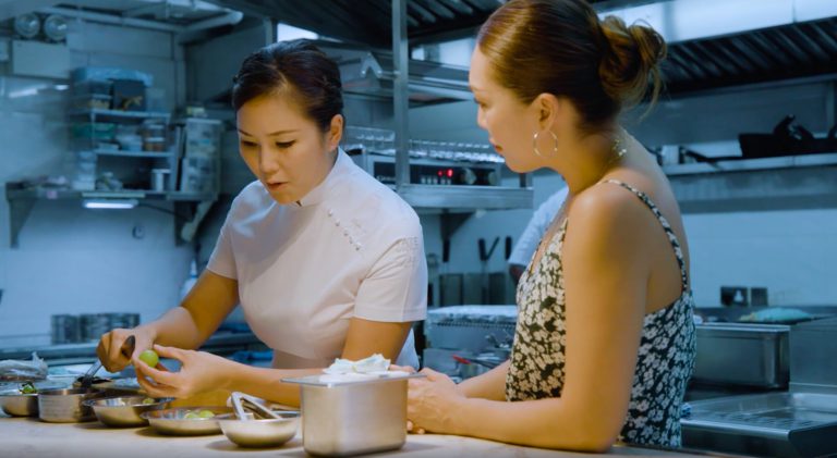 11.Chef Vicky in action at her two MICHELIN stars restaurant, Tate Dining Room