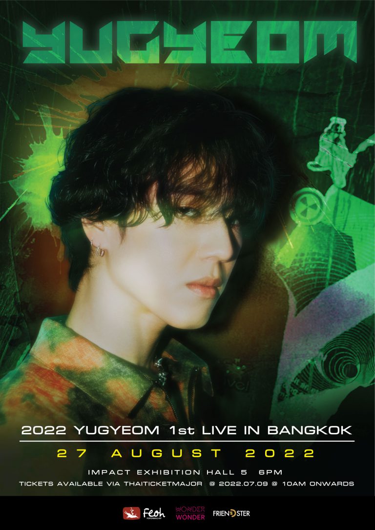 Approved Poster - 2022 YUGYEOM 1st Live in Bangkok (0628ver.)