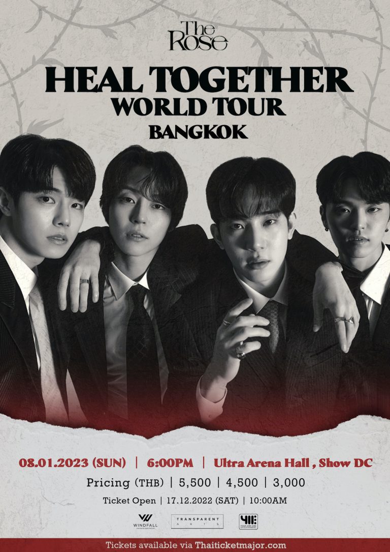 POSTER - The Rose [HEAL TOGETHER] WORLD TOUR IN BANGKOK