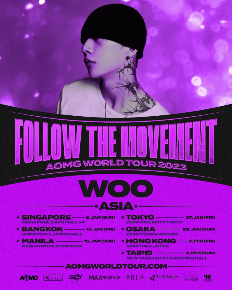 WOO as a guest artist in Asia!