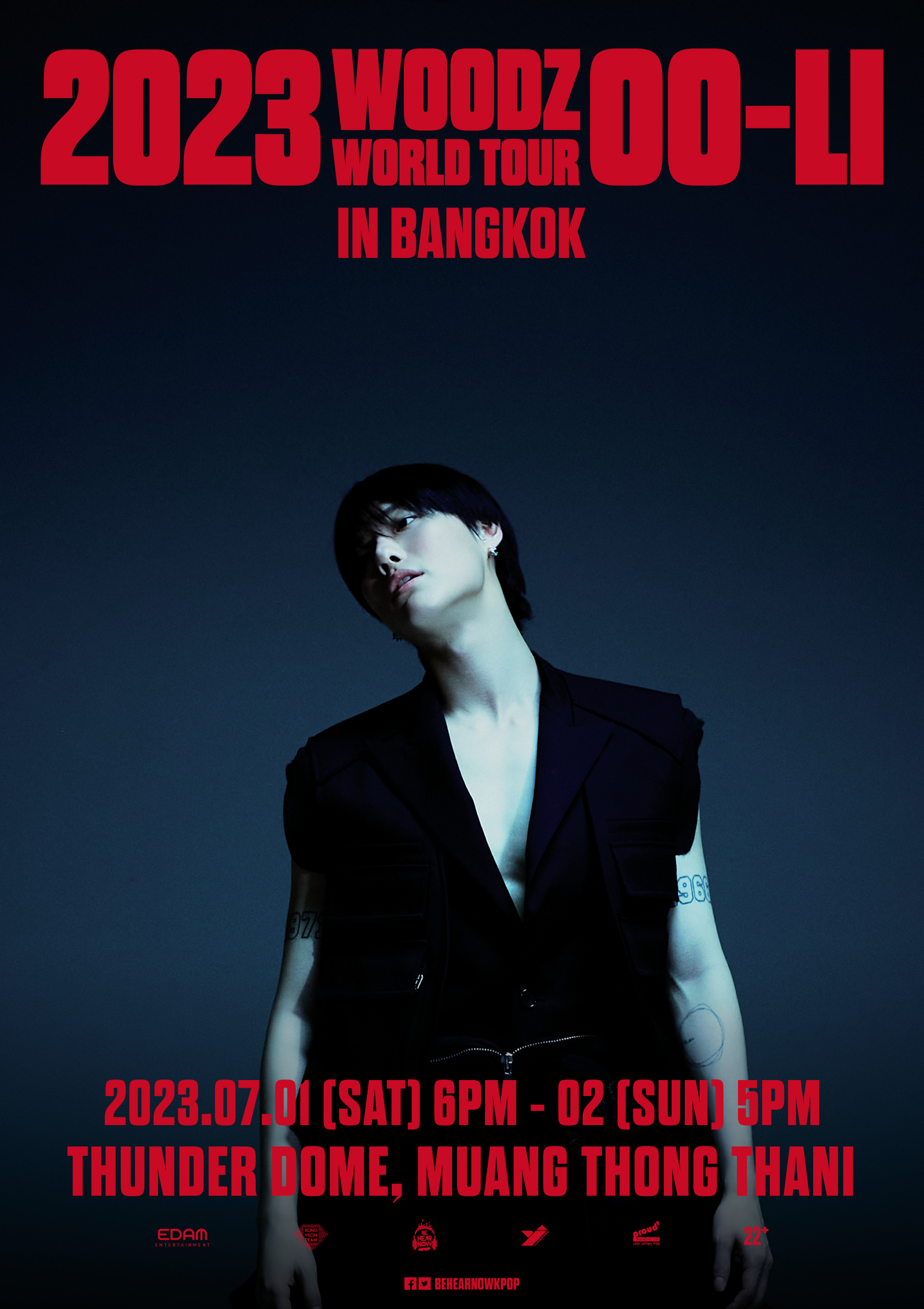 -WOODZ- 1st_PRESS RELEASE_BKK_Poster