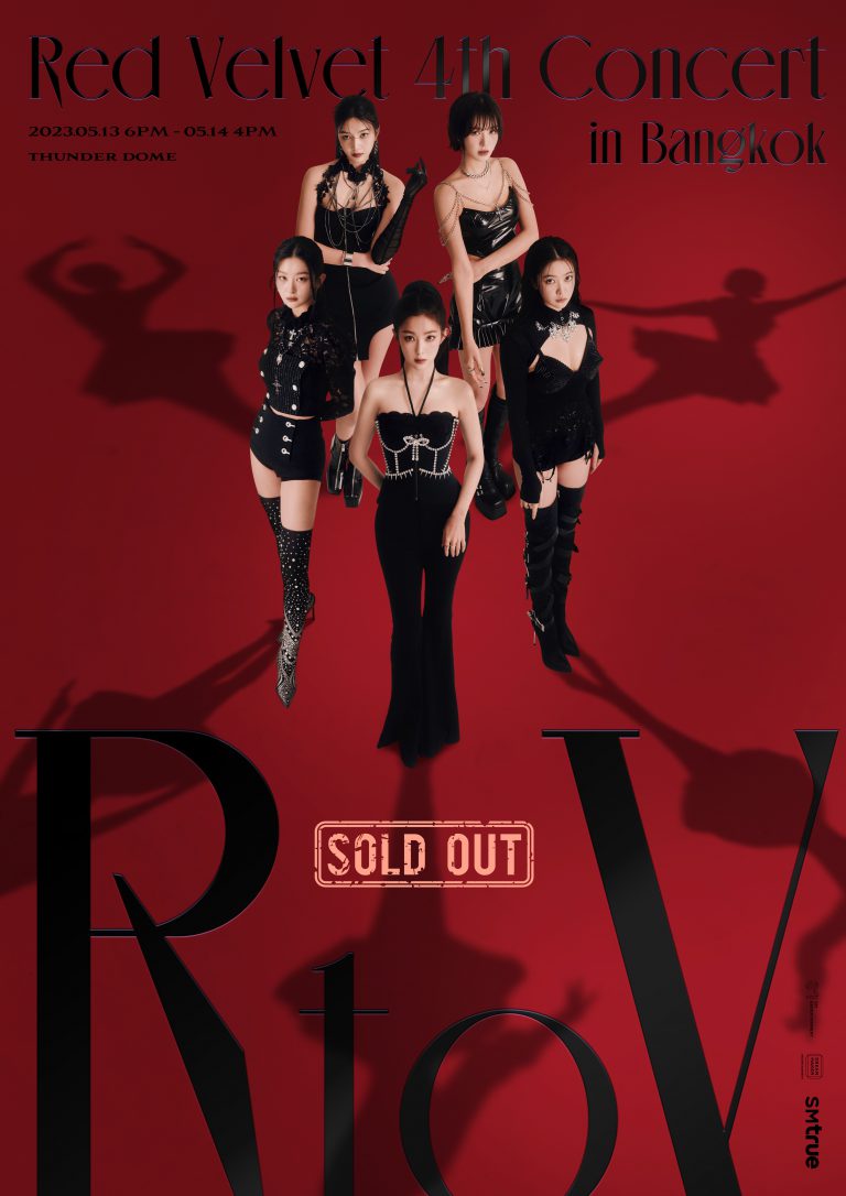 [โปสเตอร์ SOLD OUT] 'Red Velvet 4th Concert R to V' in BANGKOK