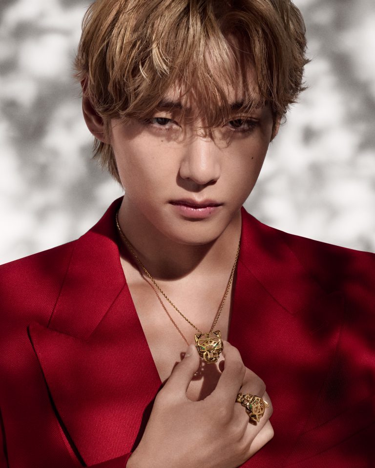 Cartier_V (BTS)_Global Ambassador Annoucement & Face of Panthère de Cartier campaign