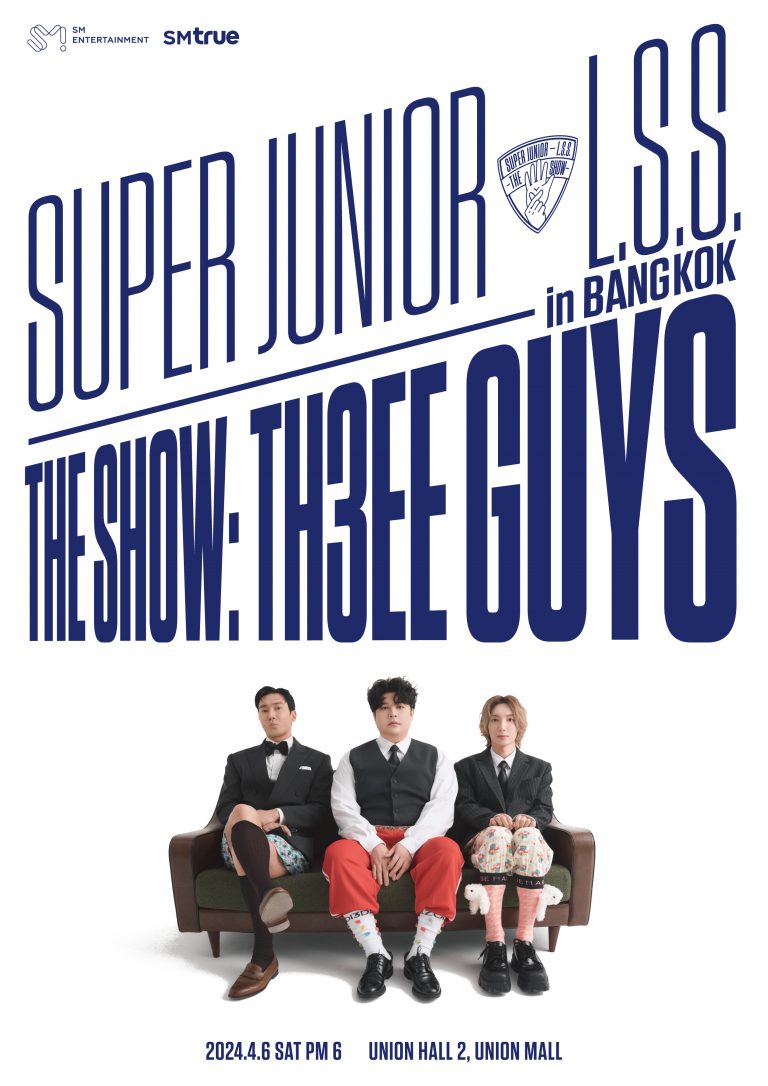 [ภาพโปสเตอร์] คอนเสิร์ต SUPER JUNIOR-L.S.S. THE SHOW Th3ee Guys in BANGKOK